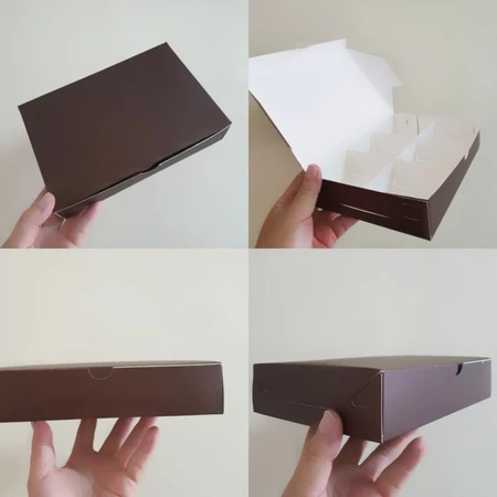 Box Kue Kotak Packaging Sekat