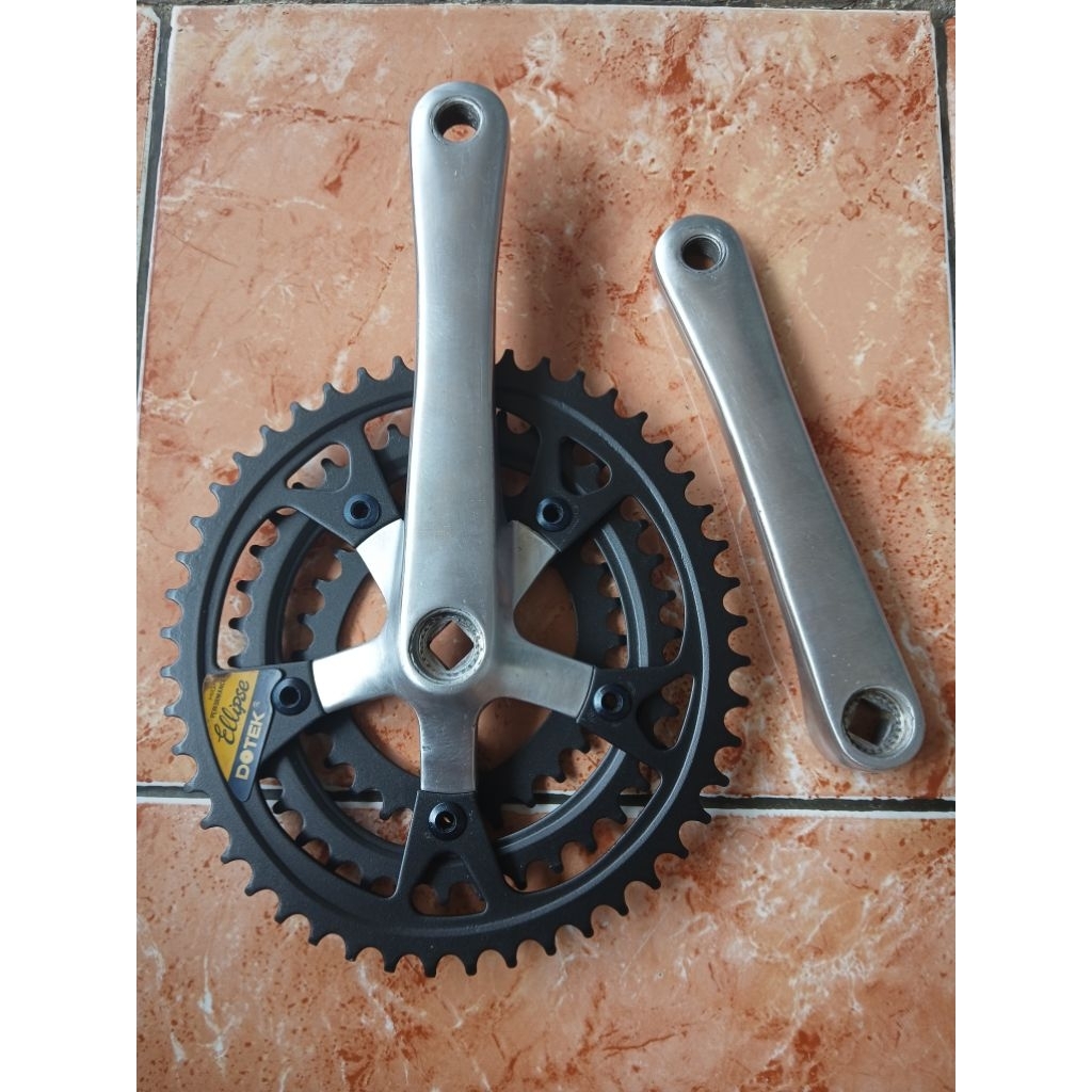 crank sepeda dotek oval