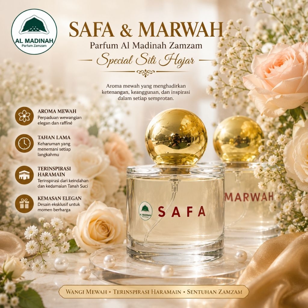 SAFA & MARWAH parfum Al Madinah zamzam
