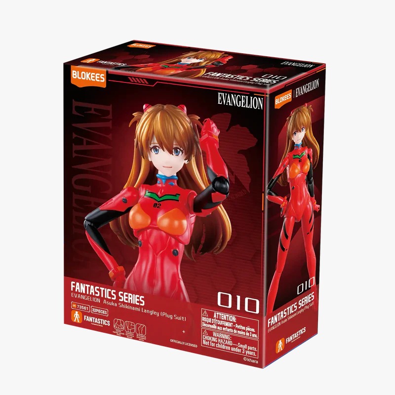 Blokees Evangelion Fantastics Series 03 Asuka Shikinami Langley / Blokees Asuka Shikinami Langley Pl