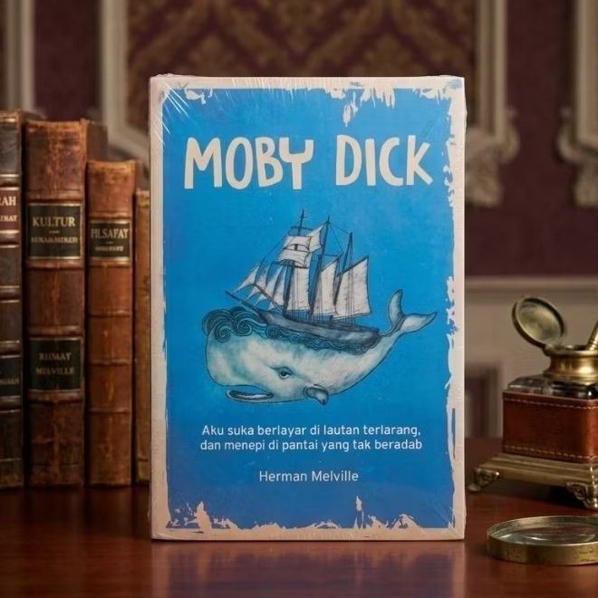 Novel Moby Dick – Herman Melville Buku Original