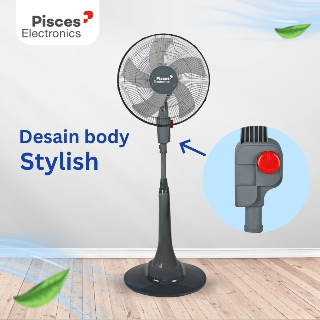 kipas angin berdiri standfan pisces bearing 16inch