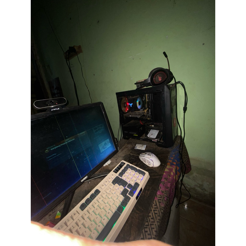 Pc Gaming Full Set second murah