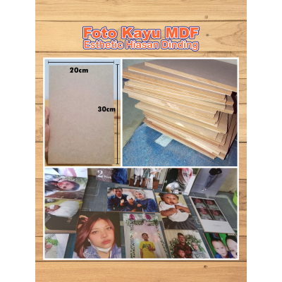 FOTO KAYU MDF 20X30