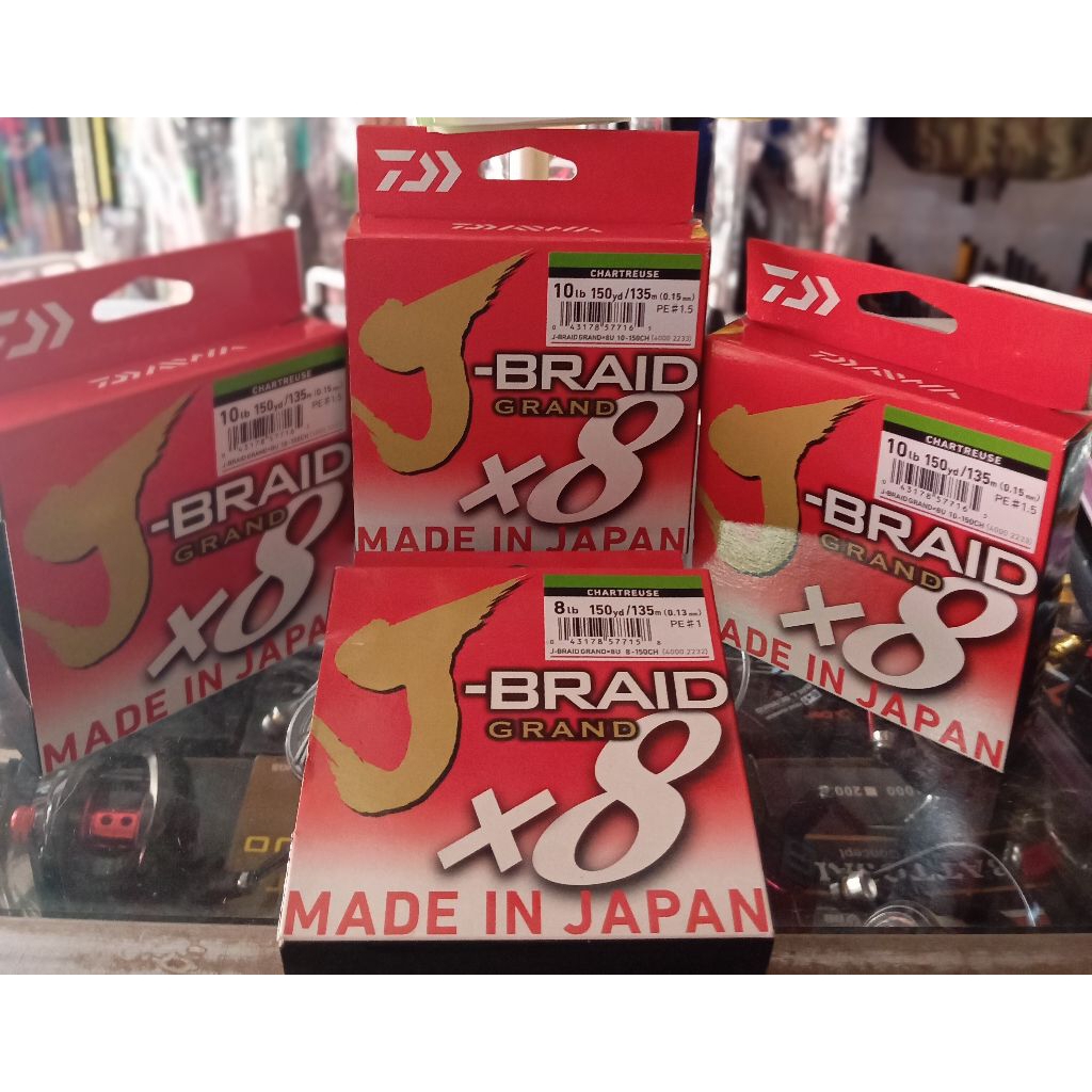 Daiwa PE j-braid x8