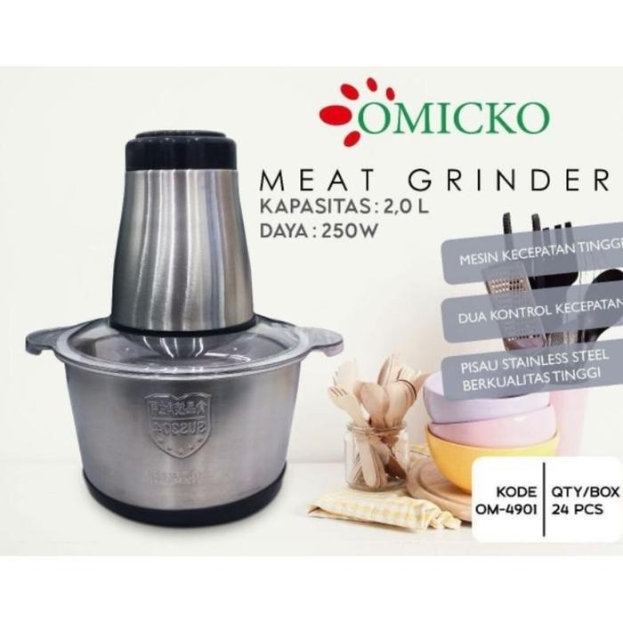 OMICKO OM-4901 Chopper Blender Daging / Chopper Omicko 2 Liter BATAM