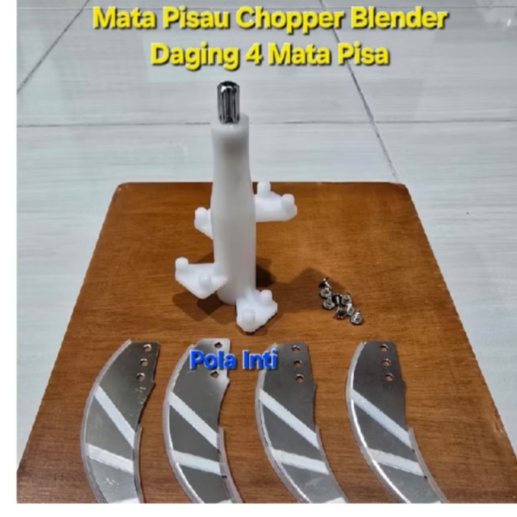pisau blender daging lengkap 4 bilah pisau