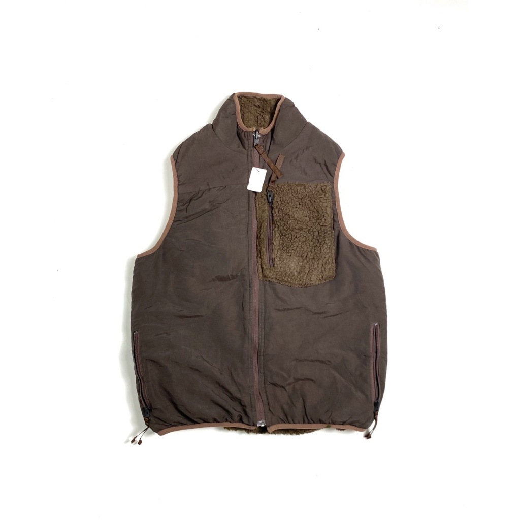 MILITARY STYLE-HOUSTON INC REVERISBLE BOA FLEECE VEST