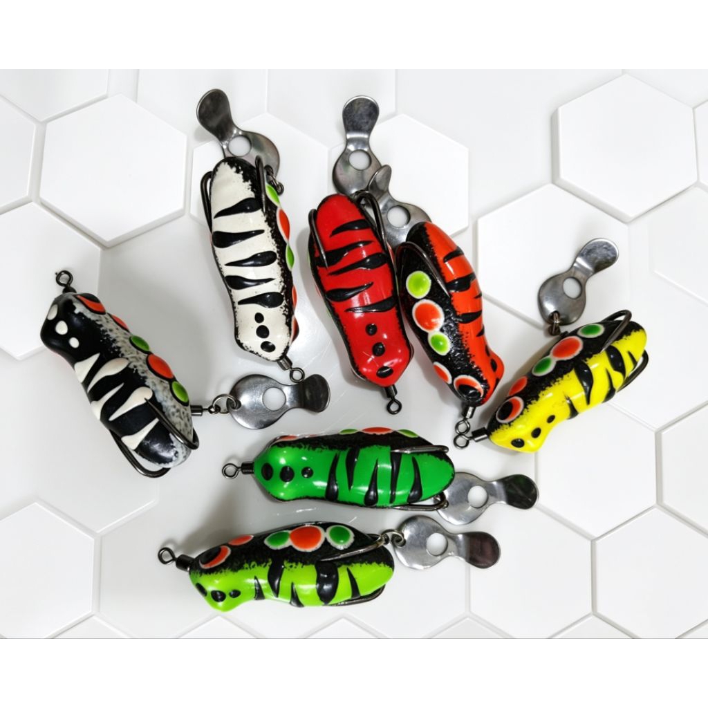 soft frog jaws berisik 4cm umpan casting gabus