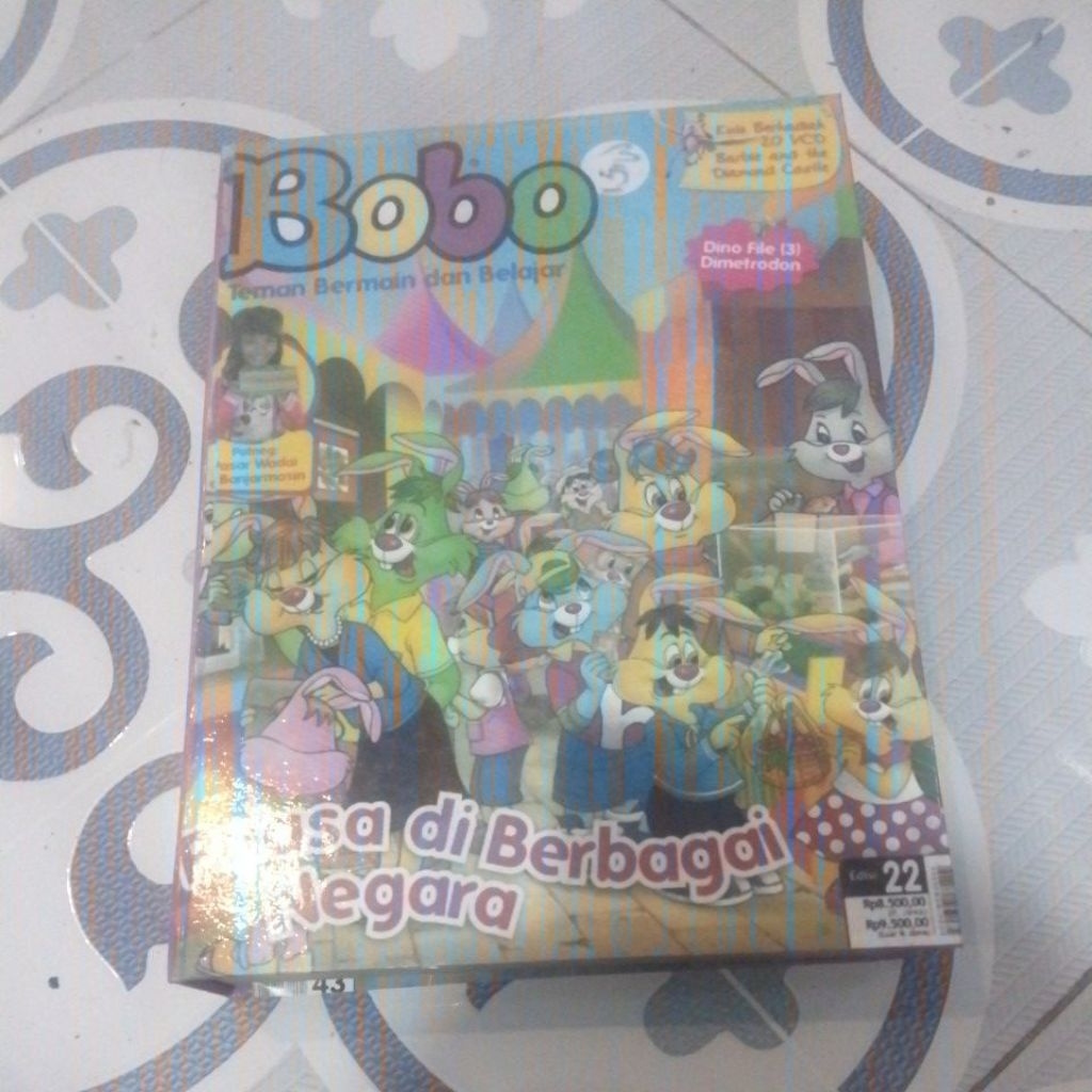 MAJALAH BOBO BUNDEL ISI 20 TNN 2008 CAVEL TEBAL