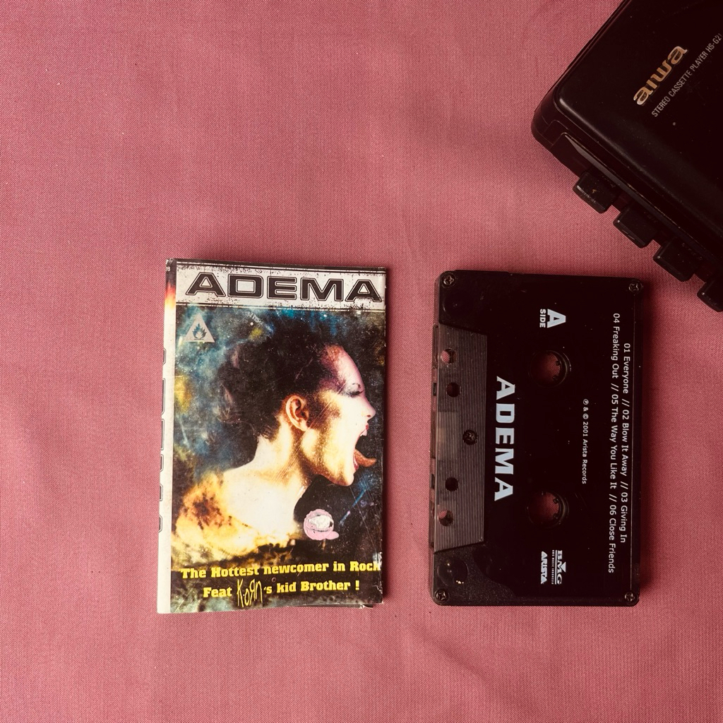 Medan Kaset - Kaset Pita Adema The Hottest Newcomer In Rock Feat. Korn’s Kid Brother Original Nu Met