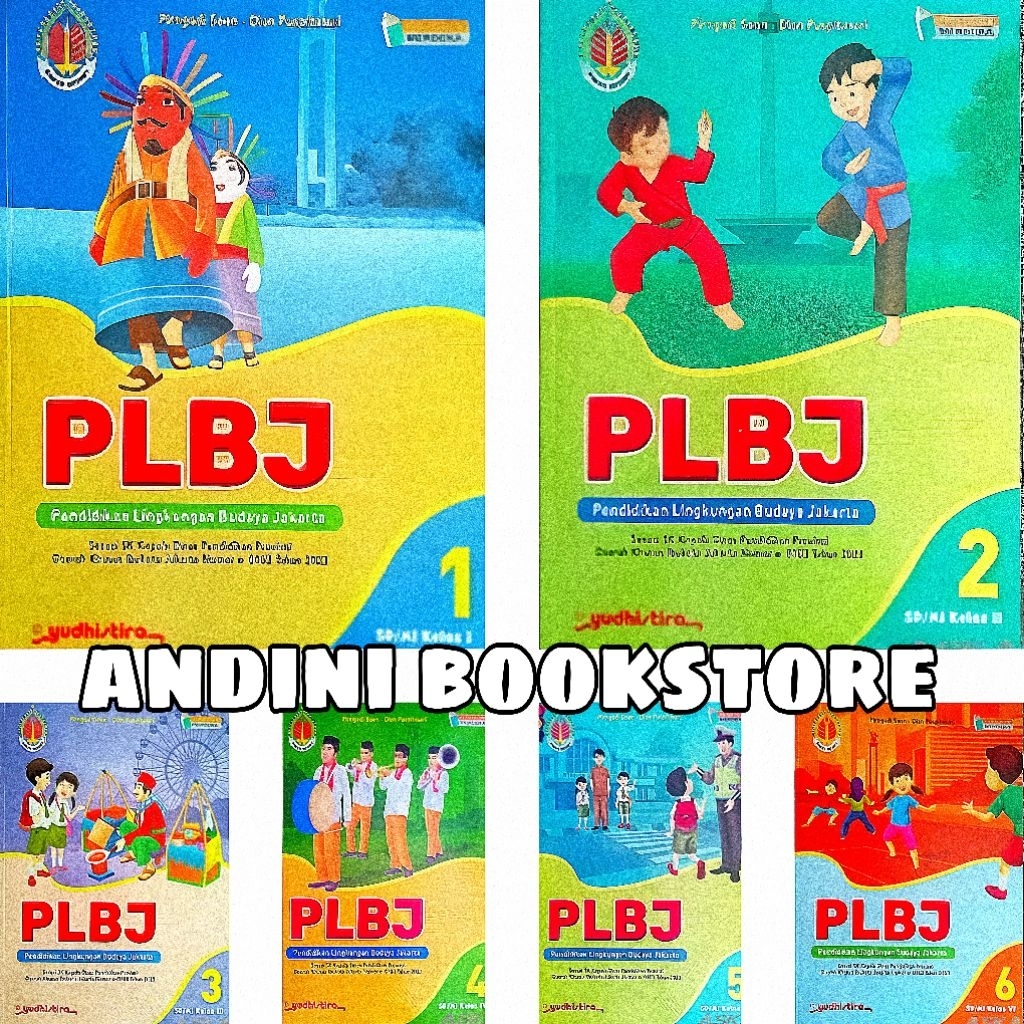 BUKU YUDHISTIRA PLBJ BAMUS KELAS 1 2 3 4 5 6 SD/MI KURIKULUM MERDEKA REVISI