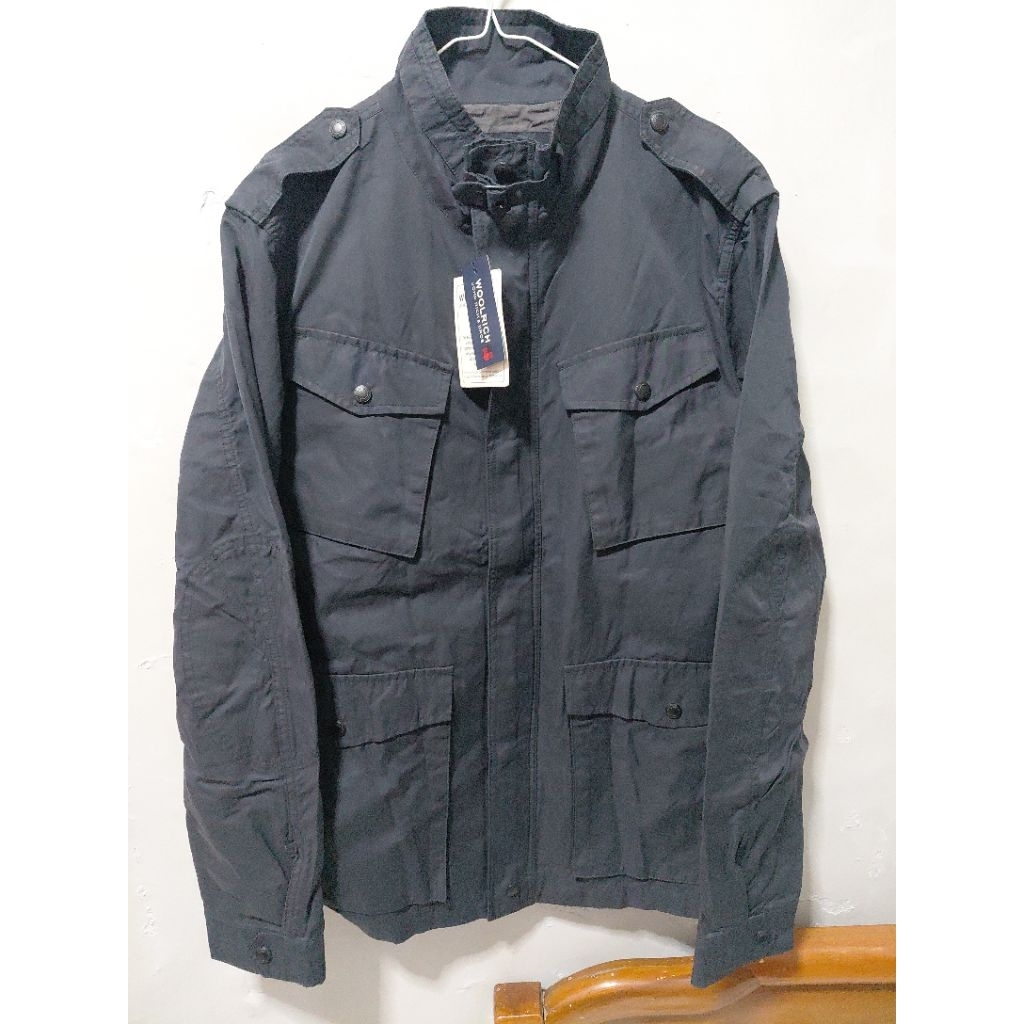 Jaket parka kanvas woolrich