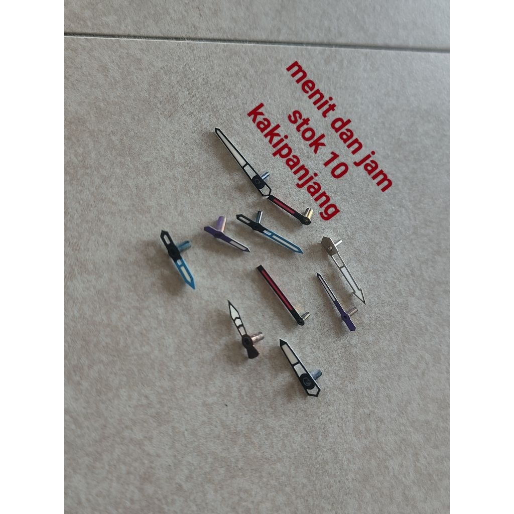 jarum jam casioo g-s jarum menit dan jarum jam stok ada 10 unit model kaki panjang