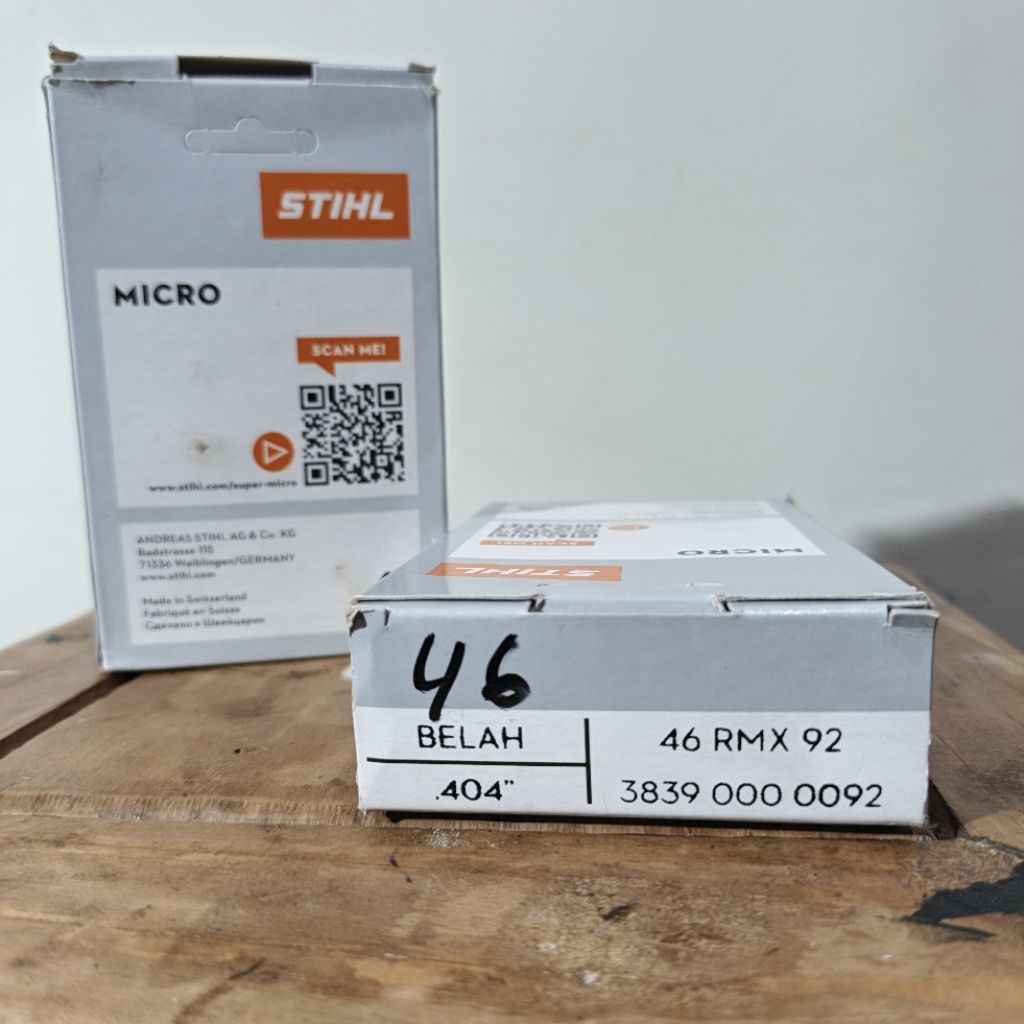 Rantai Sinso Stihl Original Sinso Besar/Sinso 070 Bar 30 inch (46 mata)