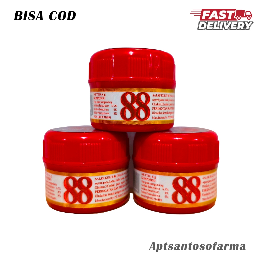 Salep Kulit 88 Original 6g | Mudah Dibawa & Praktis