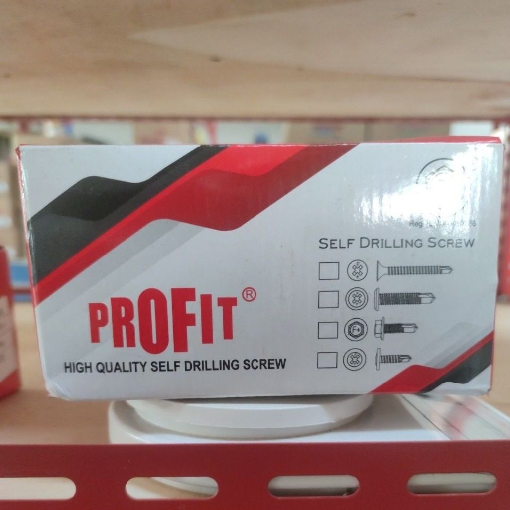 skrup baja ringan baut roofing spandek 1 kotak