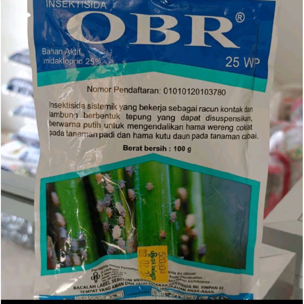 Insektisida OBR 25 WP 100 gram