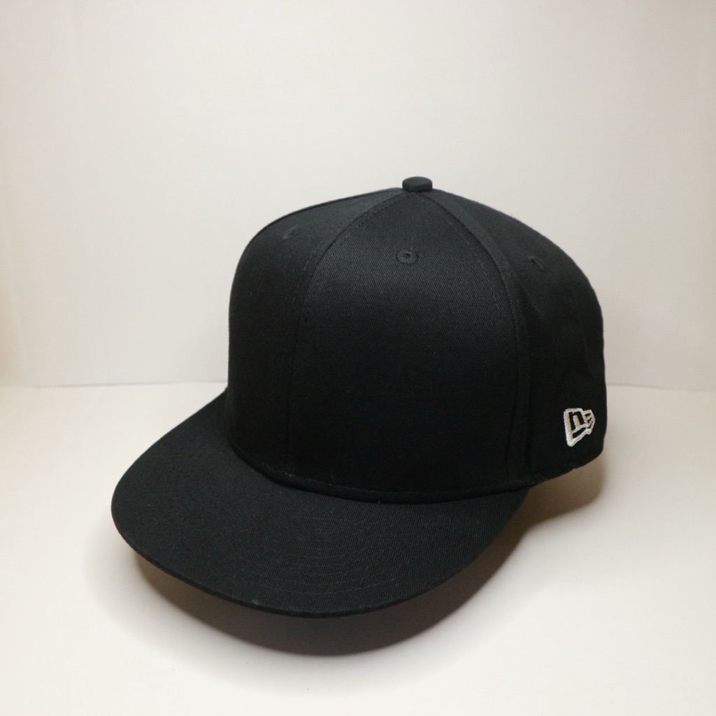New Era Black Blank Adjustable Snapback