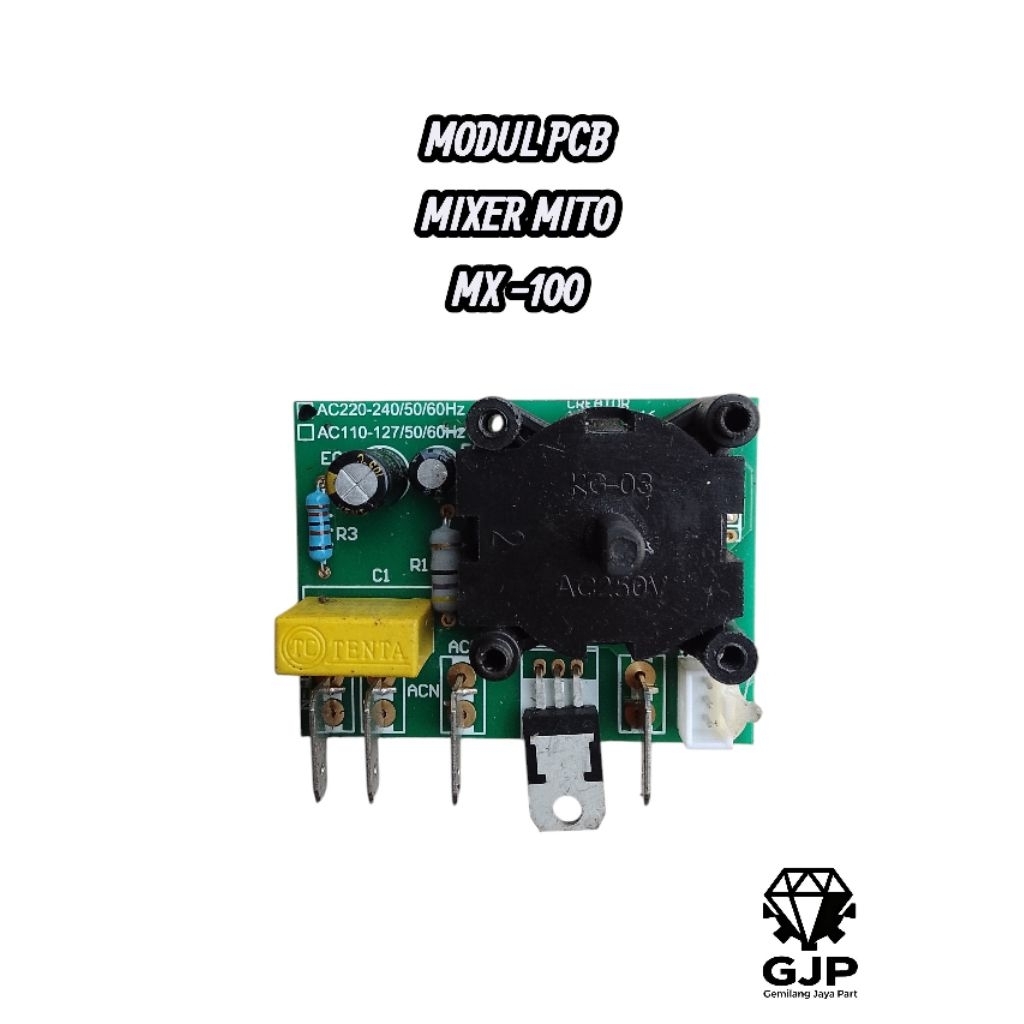 Modul PCB Mixer Mito MX -100 Original