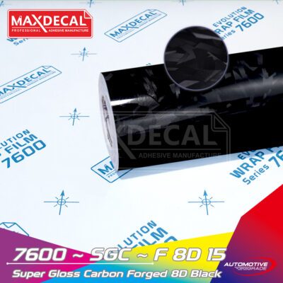 MAXDECAL FORGED CARBON 7600 - SGCF8D-15 Carbon 8D Glossy 50CM (METERAN)