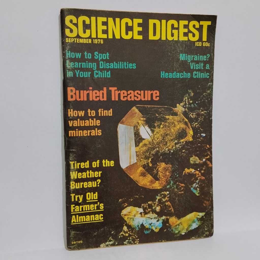PRELOVED BEKAS MAJALAH SCIENTIFIC DIGEST SEPTEMBER 1976