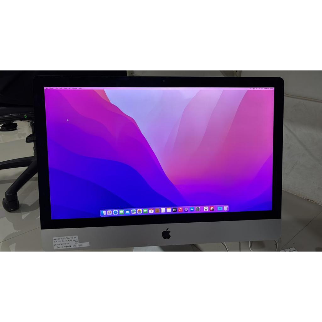 Mac 27'' Slim Late 2015 A1419 5K Core i5 3.2Ghz Ram 8GB Internal 531GB SSD Fusion Drive Second Origi