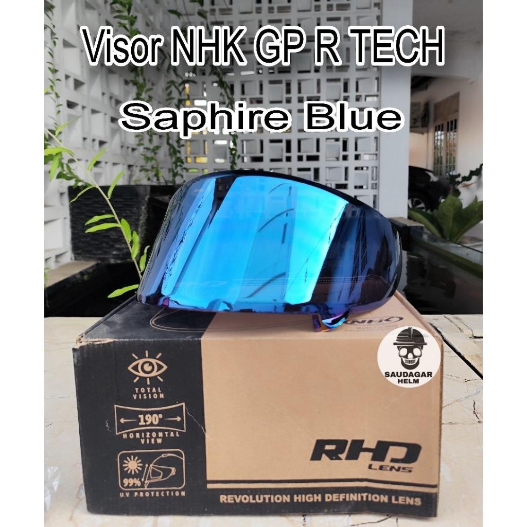 Visor NHK GP R TECH Original / Visor Helm NHK GP R TECH Original