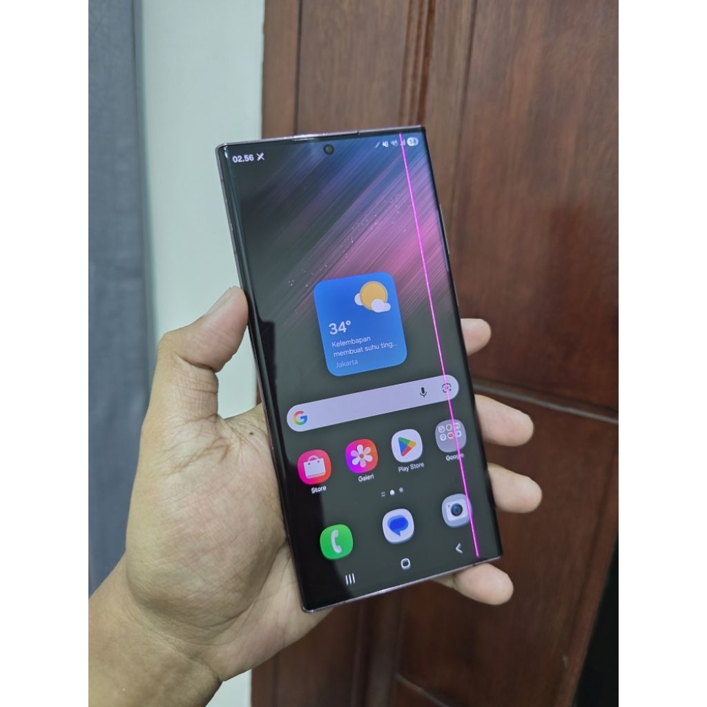 Handphone Hp Samsung S22 Ultra 5G 12/256 Second Seken Bekas Murah
