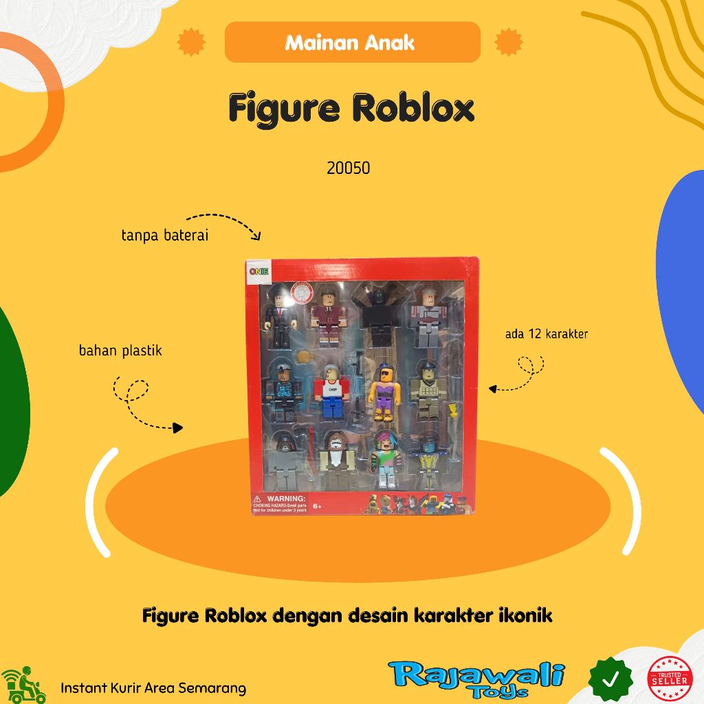 FIGURE ROBLOX 20050 / MAINAN KARAKTER ROBLOX / TOKO MAINAN RAJAWALI