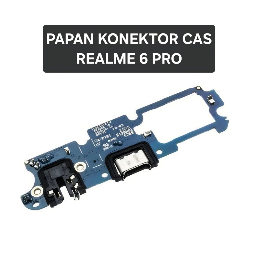 Konektor Charger untuk Realme 6 Pro dengan Papan PCB