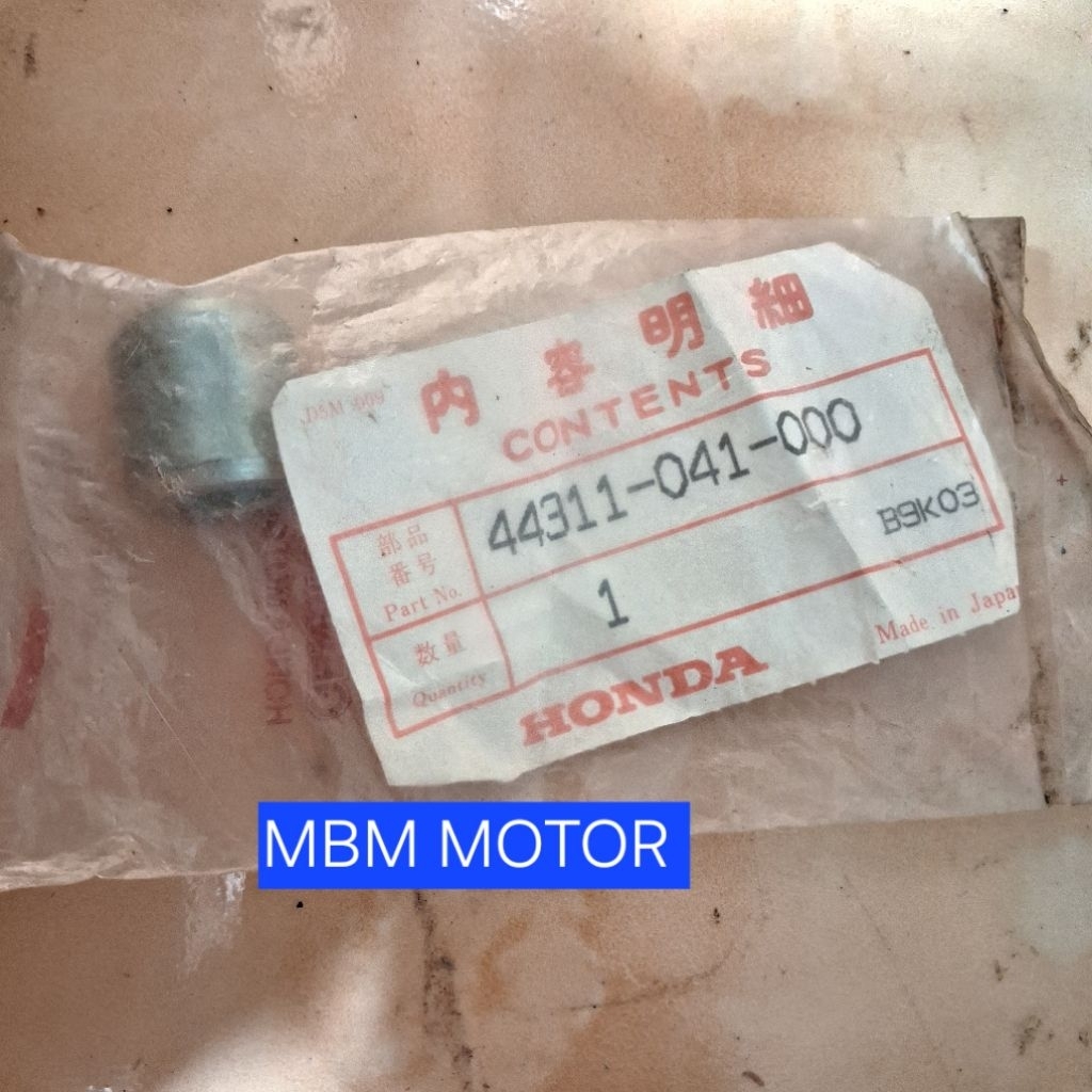 BOS BOSH KANAN RODA TEROMOL TROMOL DEPAN C50 C70 C90 C700 C800 ASTREA 800 STAR ORIGINAL ORI