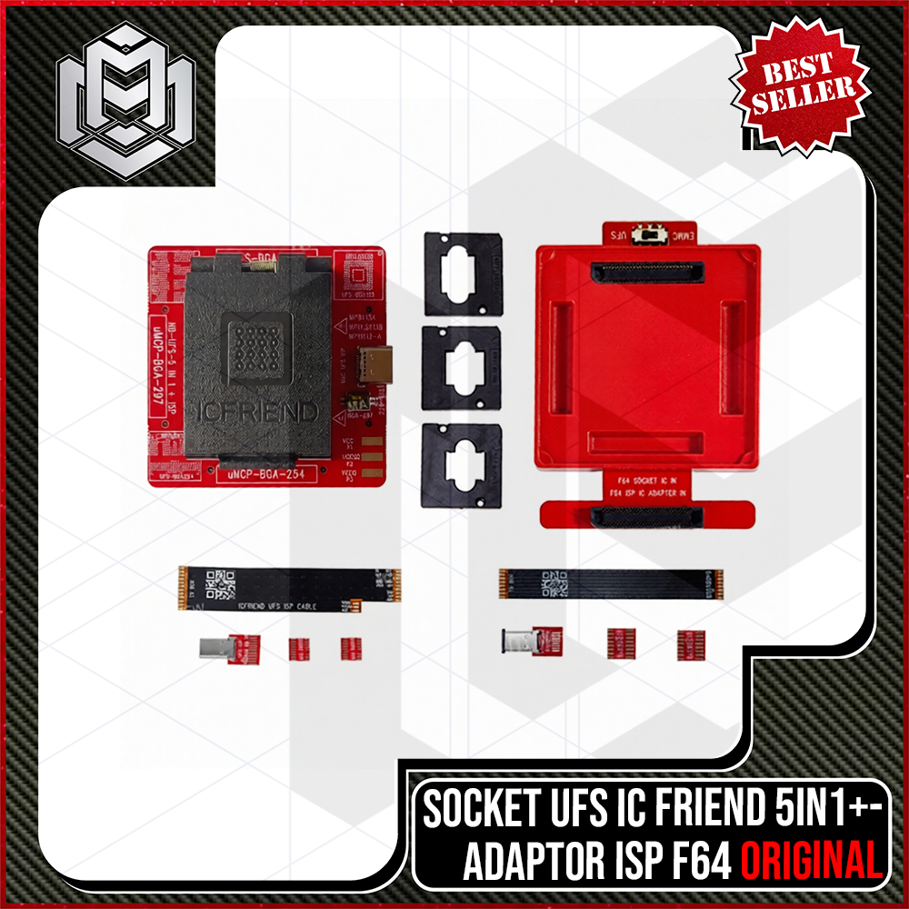 MM - Socket UFS IC Friend 5IN1+Adaptor ISP F64 / Socket F64 UFS IC Friend 5IN1 Plus Adaptor ISP F64