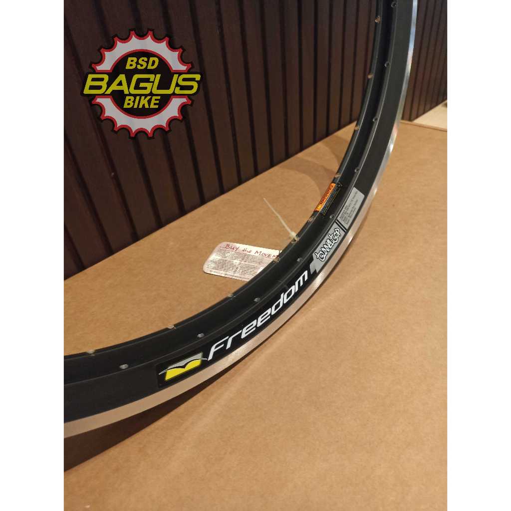 WTB Rim freedomTunnel Top 700c,Pinned, Black, 32 hole, CNC, PV