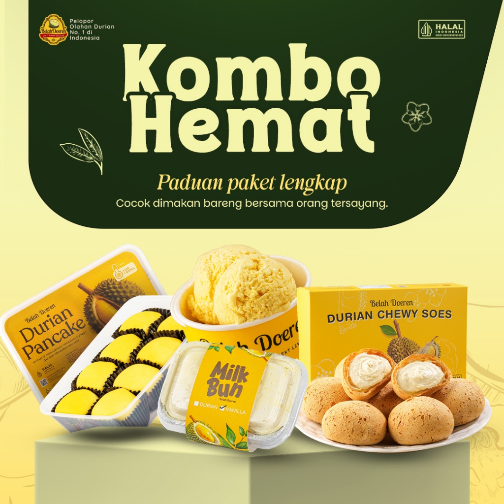 Paket Promo Kombo Hemat - Belah Doeren