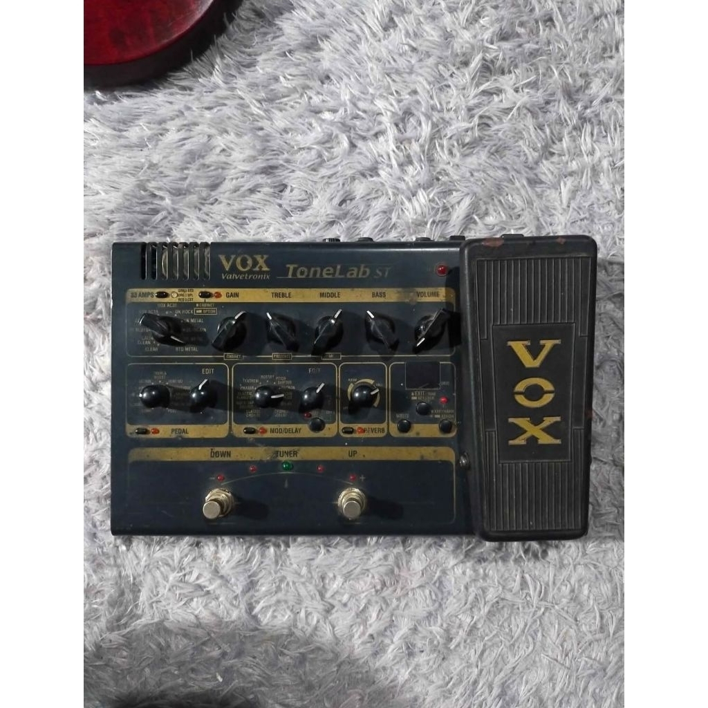 efek gitar tube vox bekas