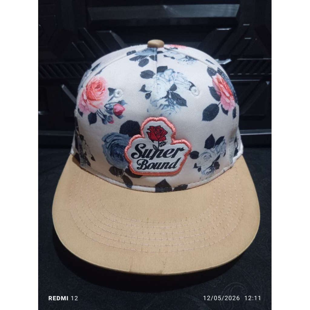 Topi Snapback Flower SMB