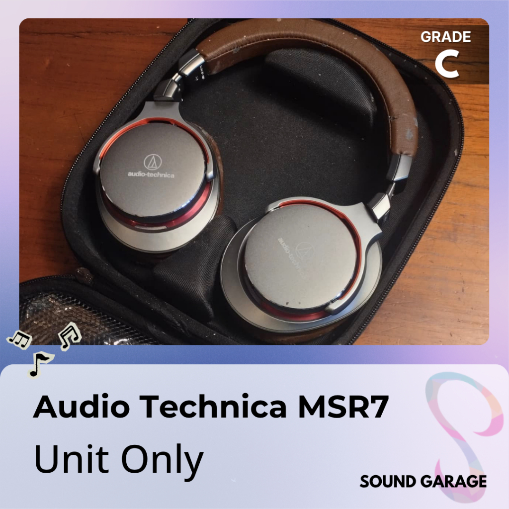 AUDIO TECHNICA ATH MSR7 Headphone Headset