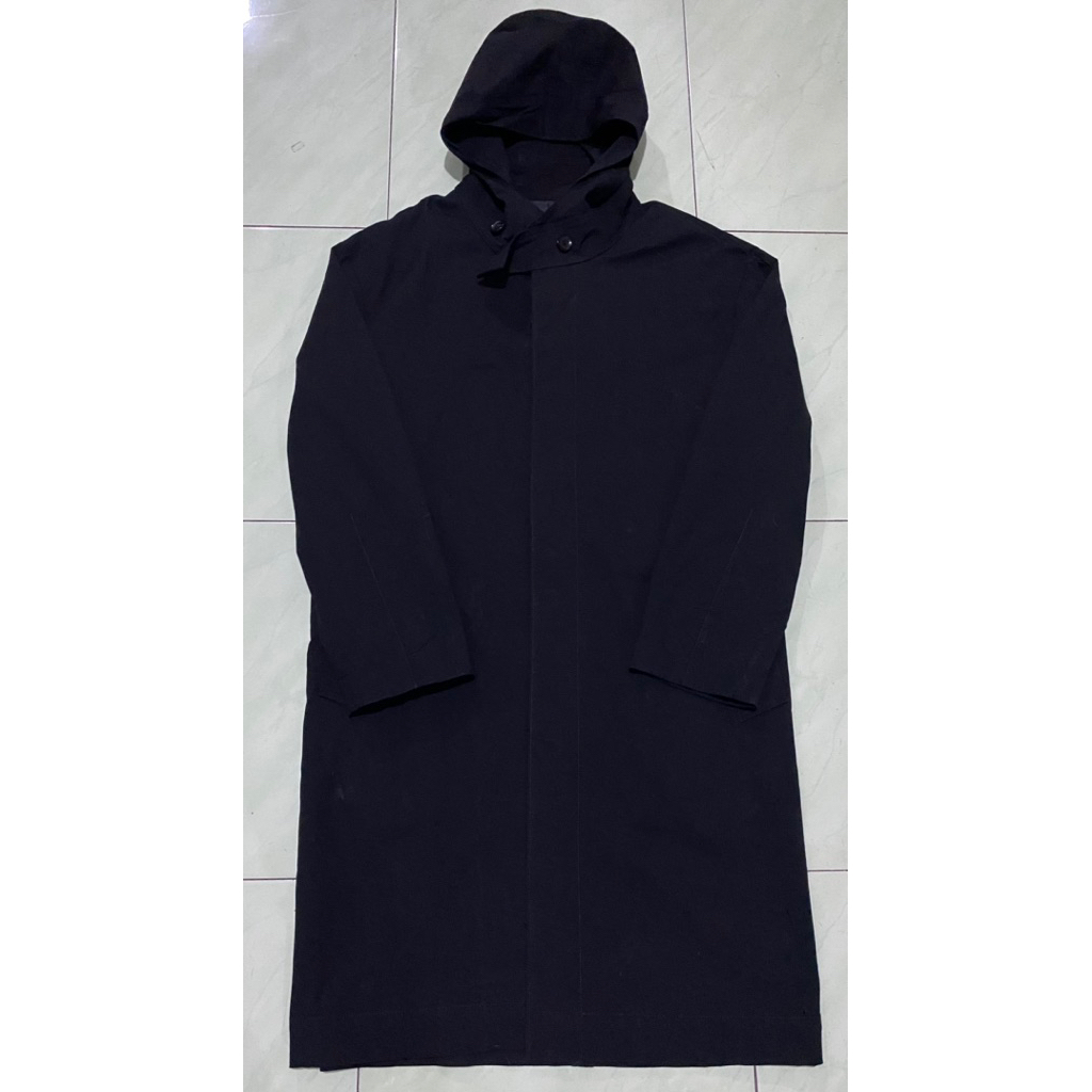 Coat Branded Time Homme (Hitam, emboss) / Coat Hoodie / Coat Branded