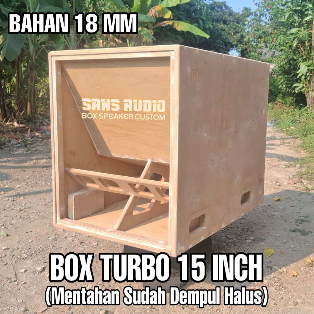 Box speaker turbo 15 inch