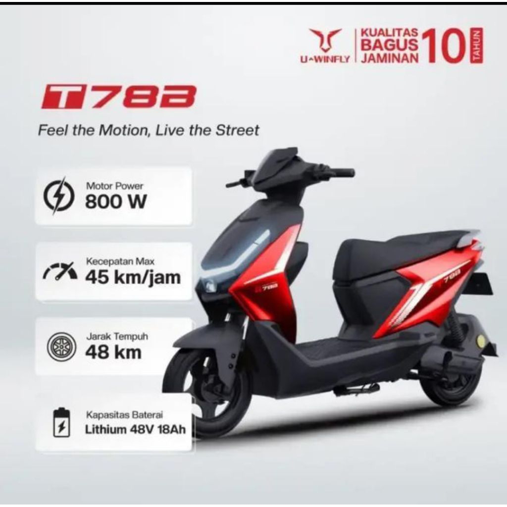 Motor Listrik UWIMFLY T78B // UWINFLY T78 B