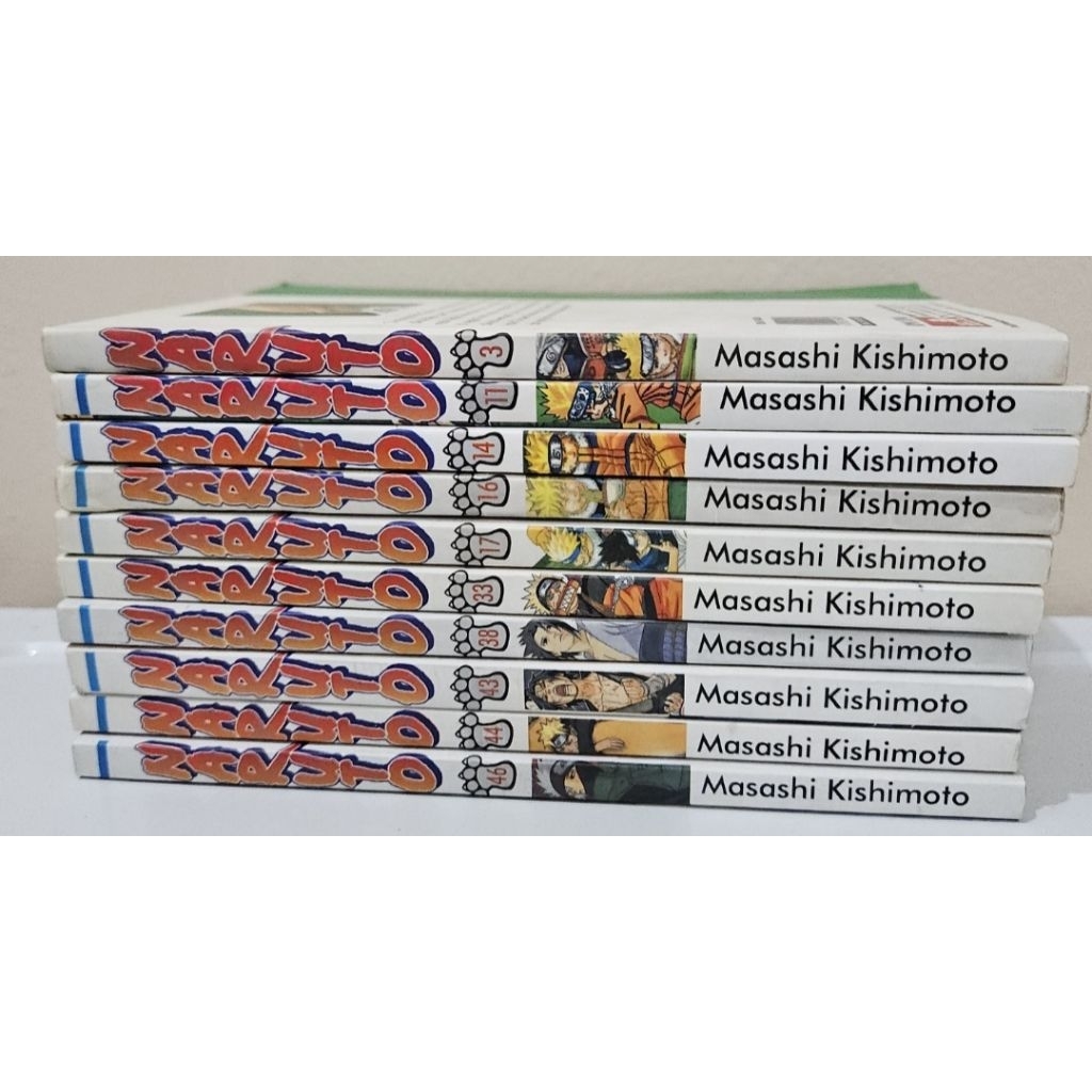 Komik Naruto Original Preloved