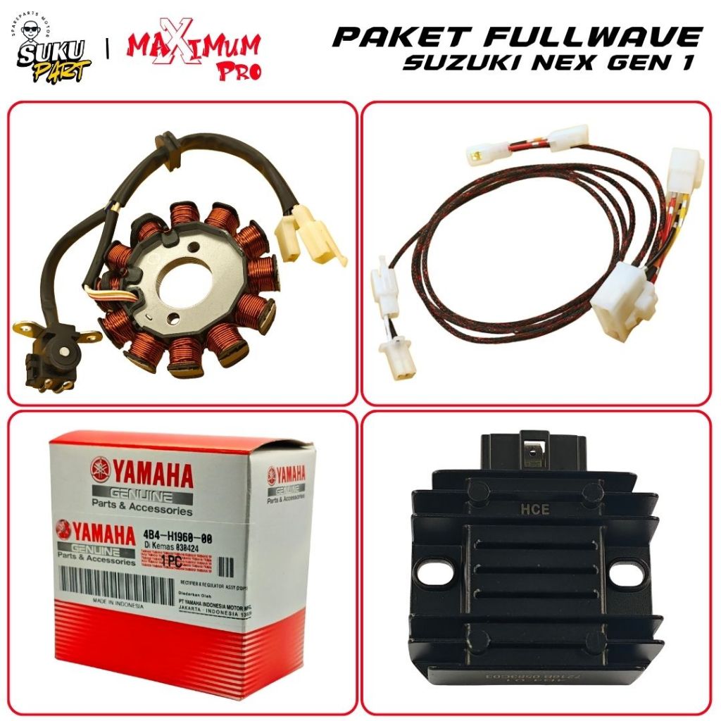 KABEL FULLWAVE SUZUKI NEX GEN 1 KARBU NEX GEN 1 FI SET KIPROK PAKET FULLWAVE NEX GEN 1 FI