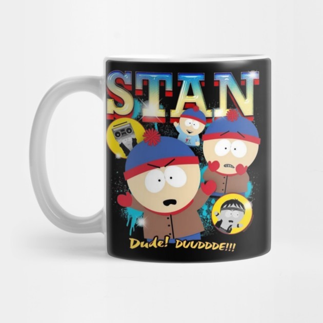 Stan Marsh Dude South Park Retro - South Park Tea Mug