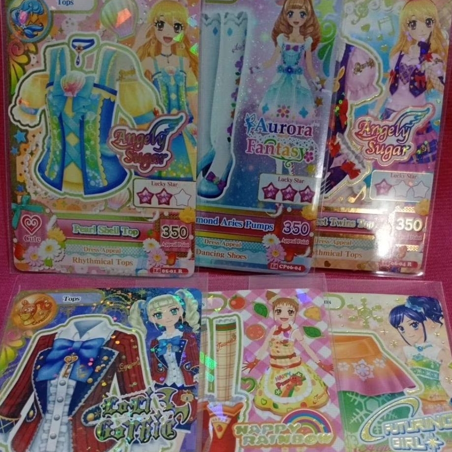 Aikatsu Original Zodiac Rare Cards