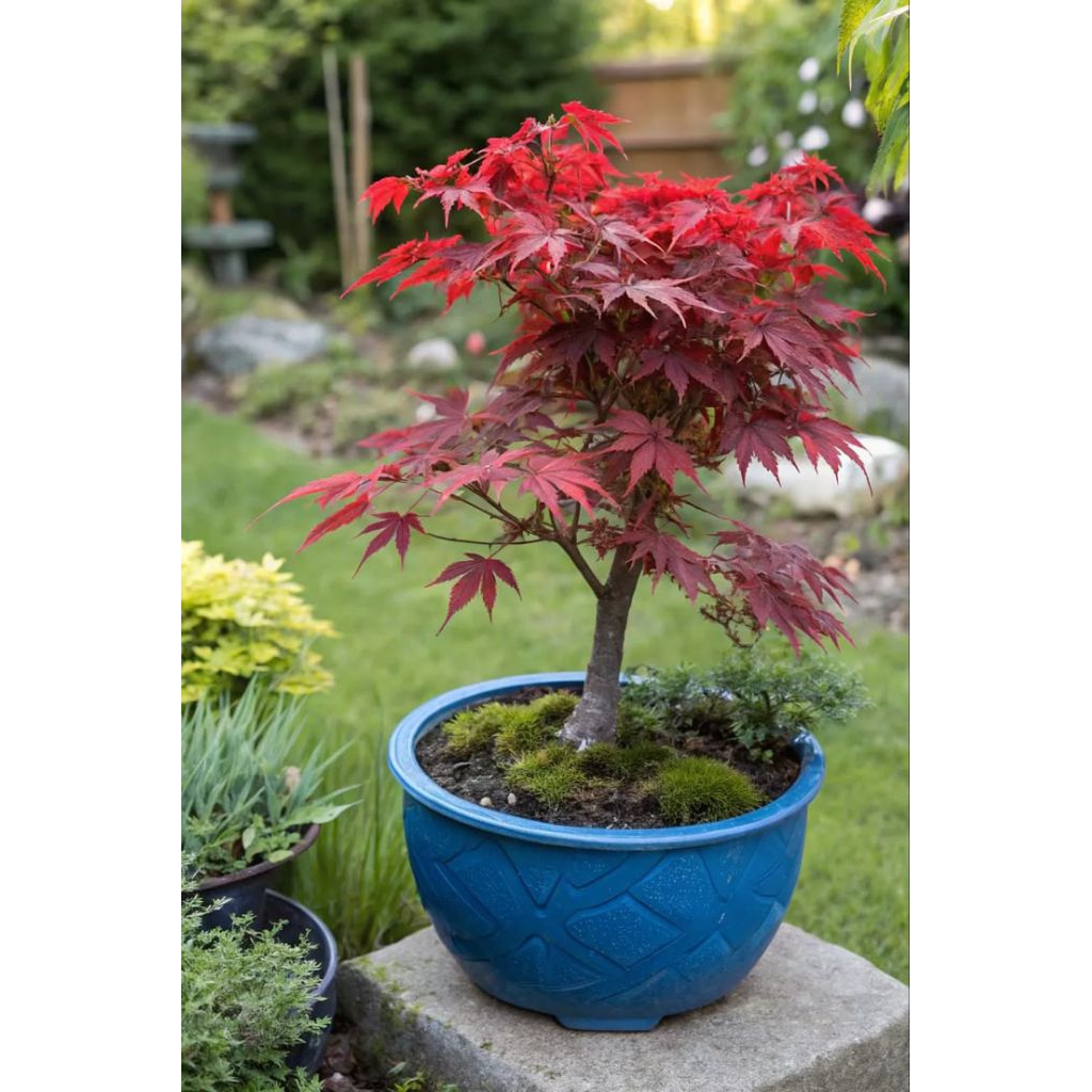 Tanaman Hias Bonsai Red Maple Japanese / Bonsai Red Maple