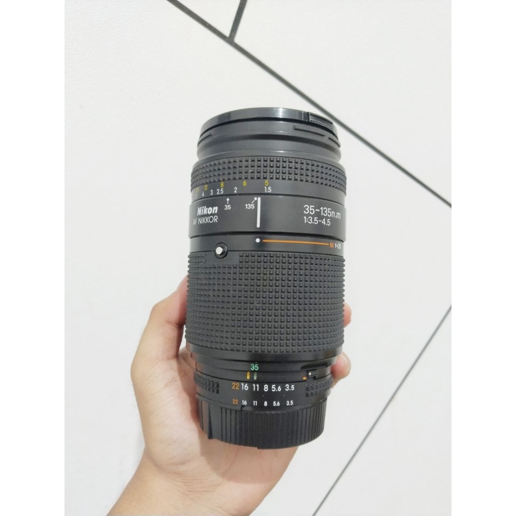 LENSA NIKON AFD 35 135MM MULUS SIAP PAKAI