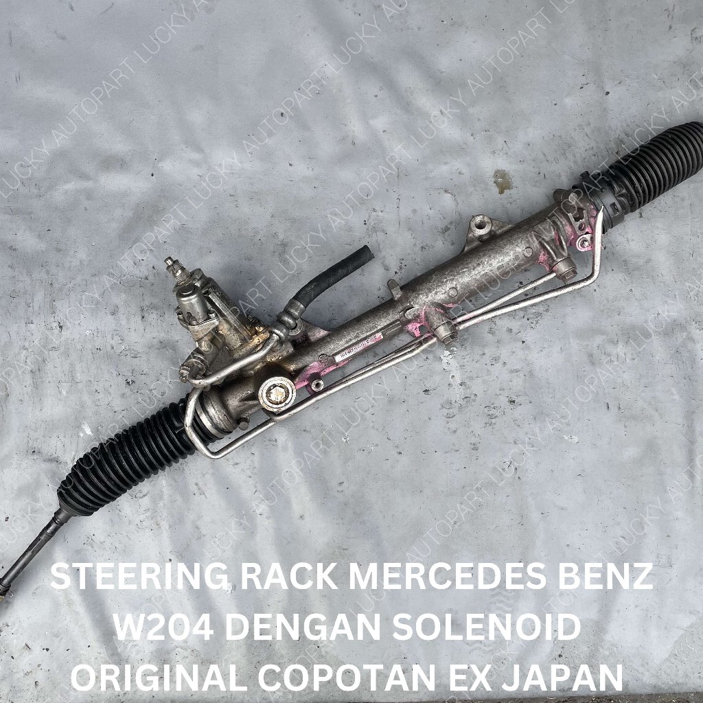 RACK STEER STEERING RACK MERCEDES BENZ W204 SELENOID ORIGINAL