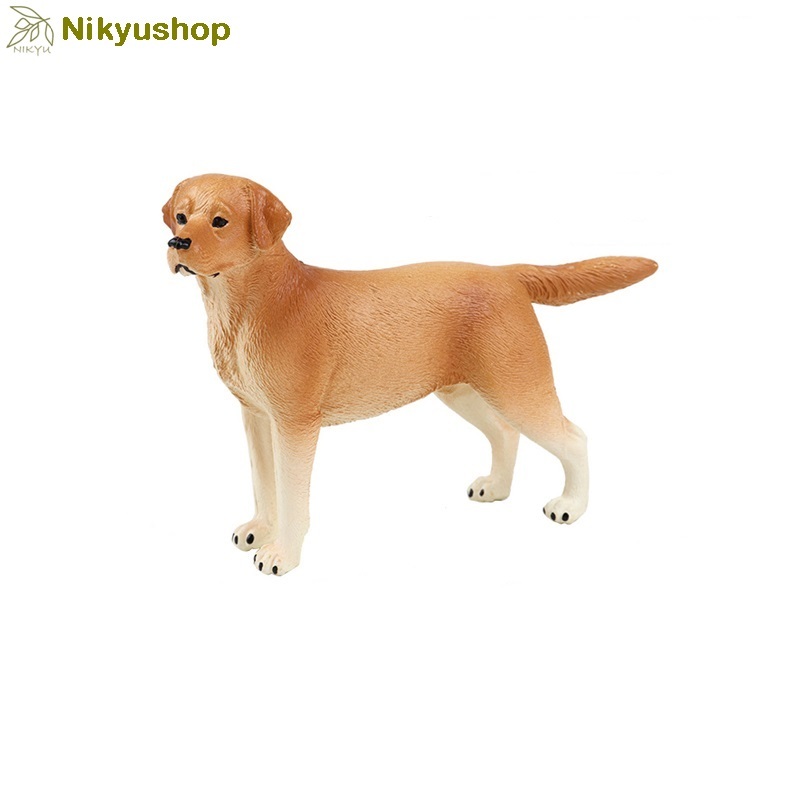 [Nikyushop] Mainan Edukasi Pajangan Miniatur Hewan Anjing Labrador Retriever Dog Animal Figure