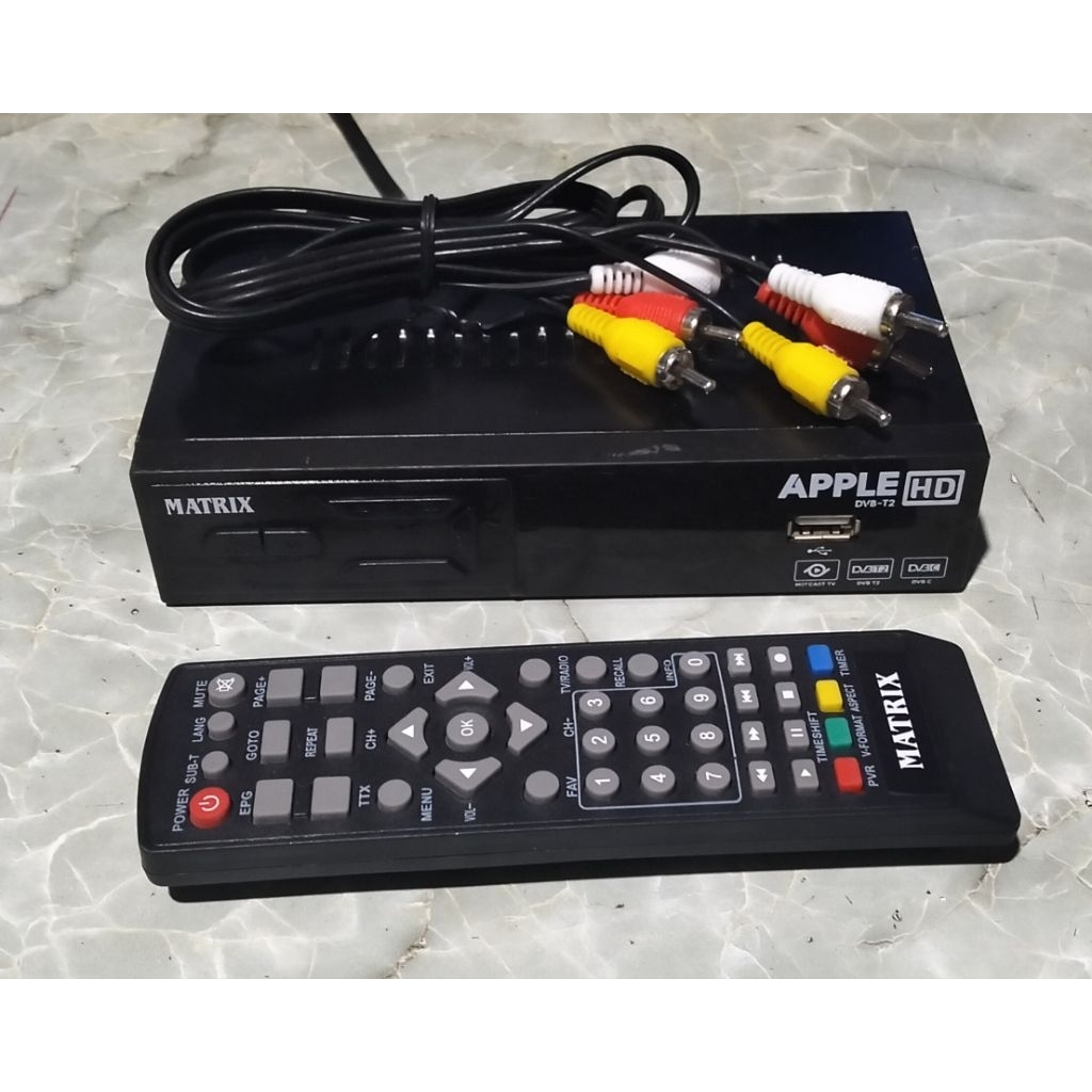 STB Matrix Apple HD merah